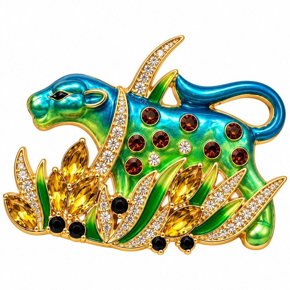 Multicolor Brooch Collection New - Picture 3 of 4